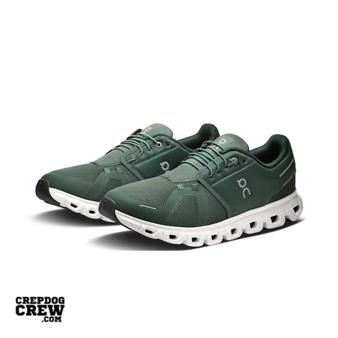 On Running Cloud 6 Olive Evergreen